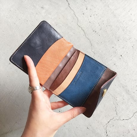 【予約】PATCHWORK TRIANGLE MINI WALLET