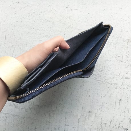 ORTEGA PATCHWORK ZIP WALLET SMALL