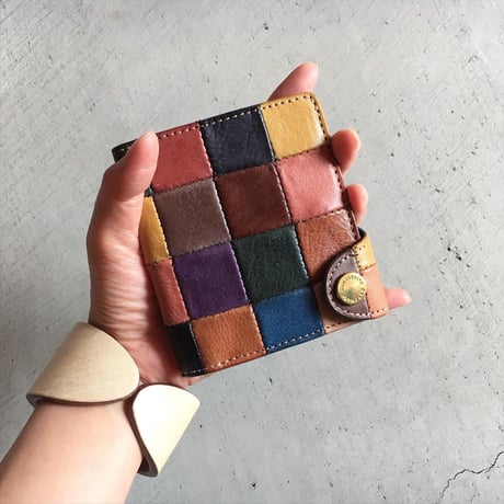 PATCHWORK MINI WALLET