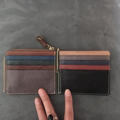 PATCHWORK MONEY CLIP