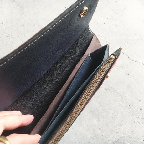PATCHWORK MOTOR WALLET LARGE