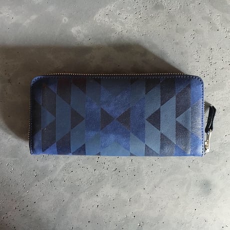 NUBUCK SUEDE ZIP WALLET ORTEGA