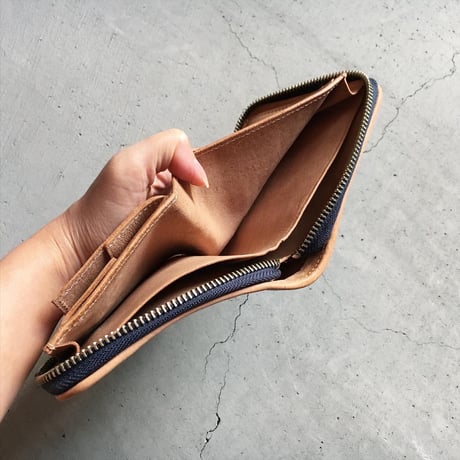 505 USED DENIM PATCHWORK WALLET SMALL
