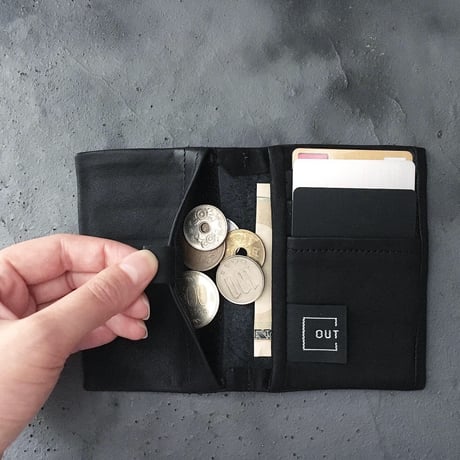 OUT LEATHER  CARD CASE TYPE1