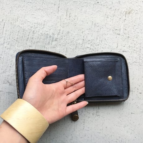 ORTEGA PATCHWORK ZIP WALLET SMALL