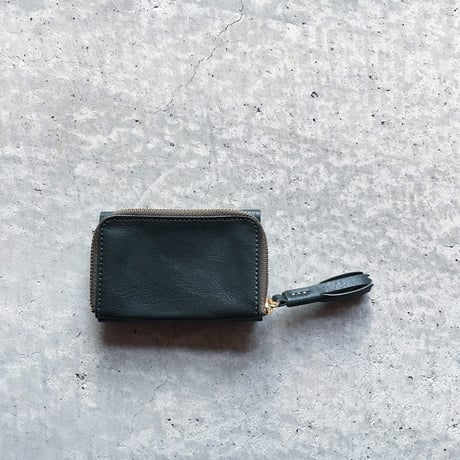 POCKET ZIP WALLET GREEN LIMITED