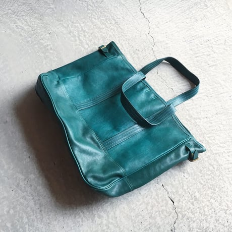 NEW DAMASQUINA TOTE  TURQUOISE LIMITED