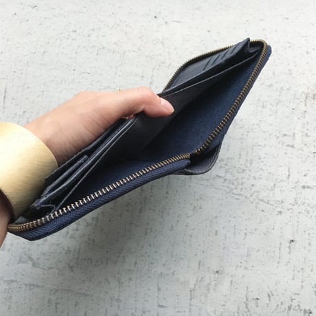 ORTEGA PATCHWORK ZIP WALLET SMALL