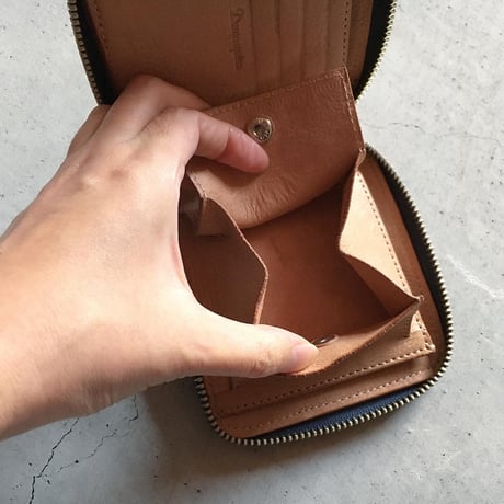 505 USED DENIM PATCHWORK WALLET SMALL