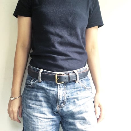 FROST LEATHER BELT