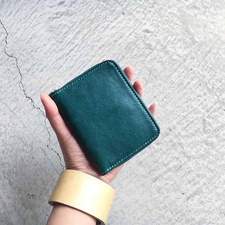 ZIP MINI WALLET  TURQUOISE LIMITED