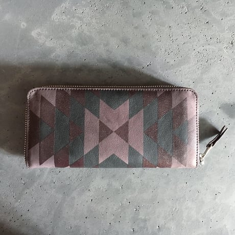 NUBUCK SUEDE ZIP WALLET ORTEGA