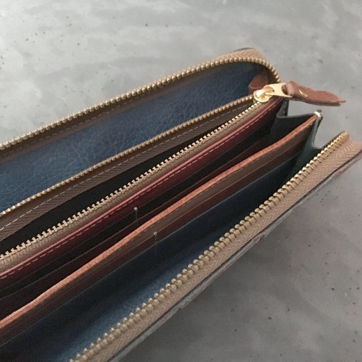 No.597【whiteDENIM✖️Long Wallet】デニムリメイク財布 No.597【whiteDENIM✖️Long Wallet】デニムリメイク財布 財布