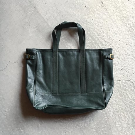 NEW DAMASQUINA TOTE  GREEN LIMITED