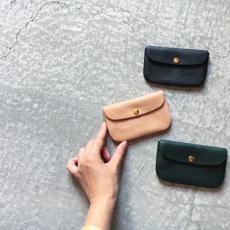 VINTAGE LEATHER CARD CASE