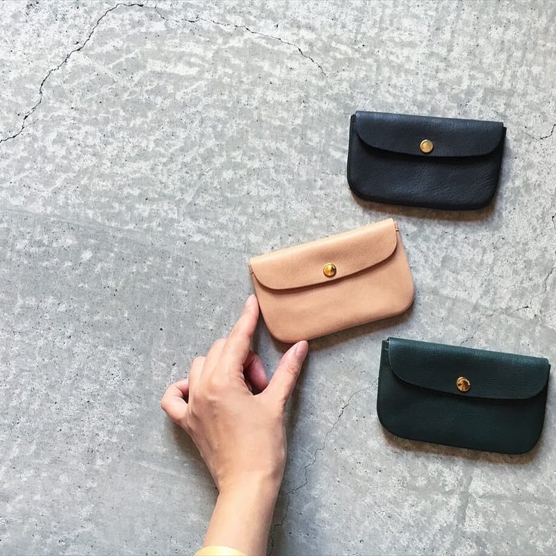 VINTAGE LEATHER CARD CASE | Damasquina Store