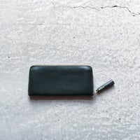ZIP WALLET LARGE GREEN LIMITED