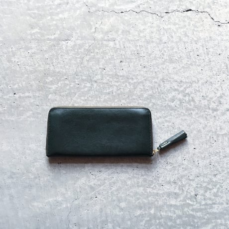 ZIP WALLET LARGE GREEN LIMITED