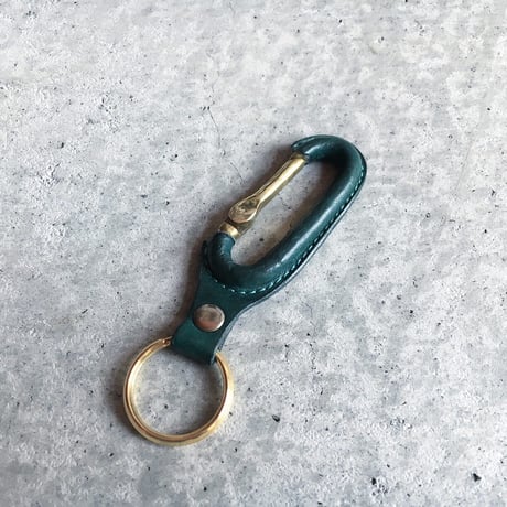 LEATHETR CARABINER TURQUOISE LIMITED