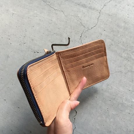 505 USED DENIM PATCHWORK MONEY CLIP