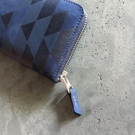 NUBUCK SUEDE ZIP WALLET ORTEGA