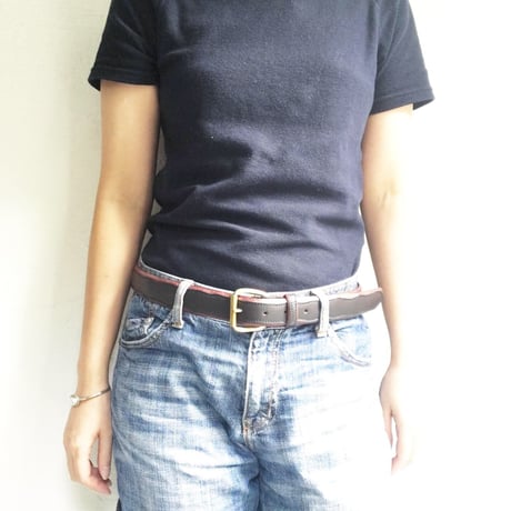 FROST LEATHER BELT