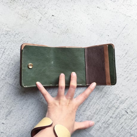 PATCHWORK MOTOR WALLET SMALL