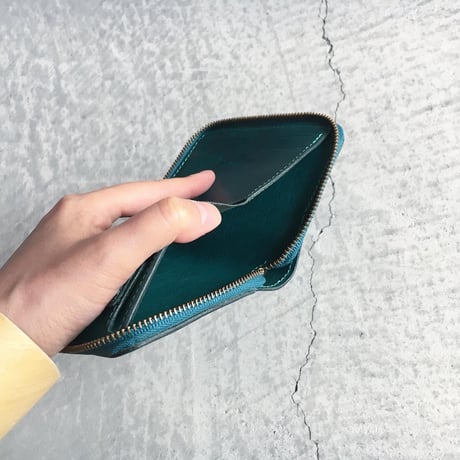 ZIP MINI WALLET  TURQUOISE LIMITED