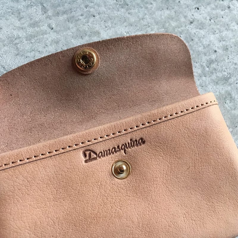 VINTAGE LEATHER CARD CASE | Damasquina Store