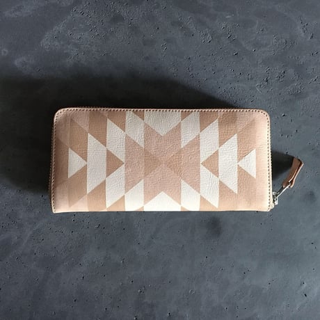 NUBUCK SUEDE ZIP WALLET ORTEGA