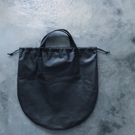 CIRCLE TOTE L-SIZE  WATER PROOF GOAT LEATHER