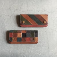PATCHWORK MOTOR WALLET LARGE