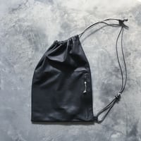 OUT LEATHER SHOULDER BAG