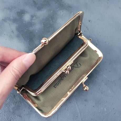 BLOCK PATCHWORK W GAMAGUCHI WALLET