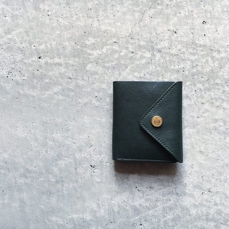 TRIANGLE MINI WALLET  GREEN LIMITED