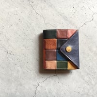 【予約】PATCHWORK TRIANGLE MINI WALLET