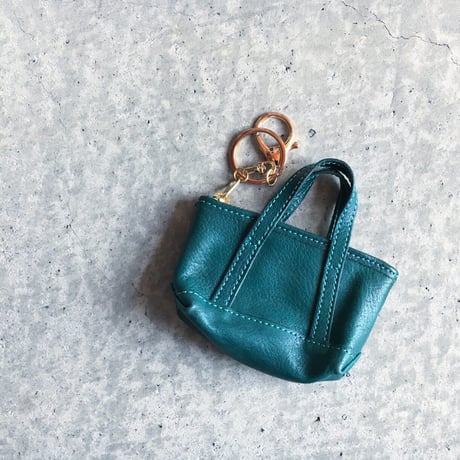 BUCKLE TOTE KEY HOLDER TURQUOISE LIMITED