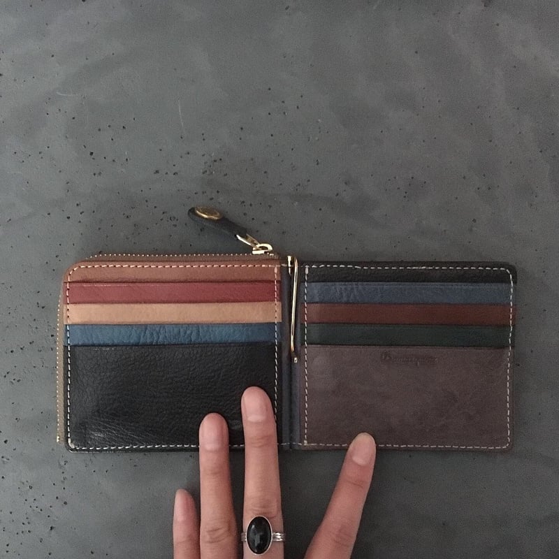 PATCHWORK MONEY CLIP | Damasquina Store