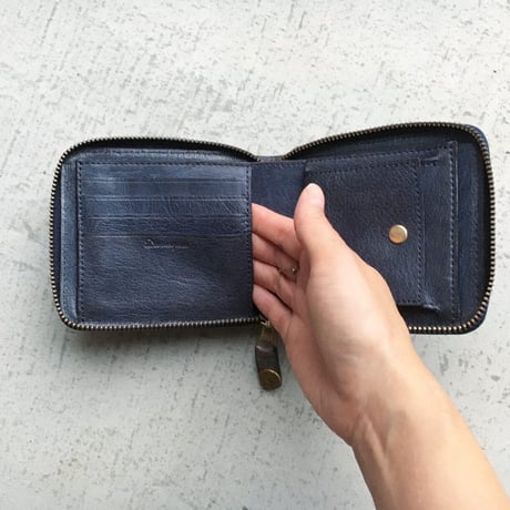ORTEGA PATCHWORK ZIP WALLET SMALL