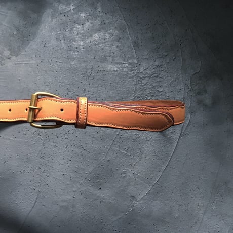 FROST LEATHER BELT