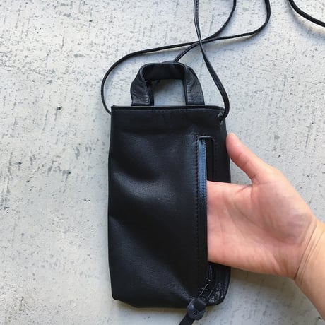 MOBILE BAG WATER PROOF GOAT LEATHER