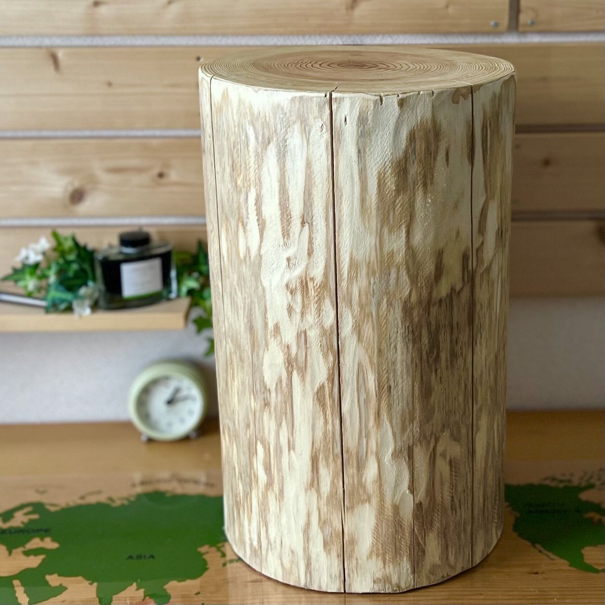 杉の丸太【Lサイズ】M 直径27cm×高さ45cm | はちもも雑貨店