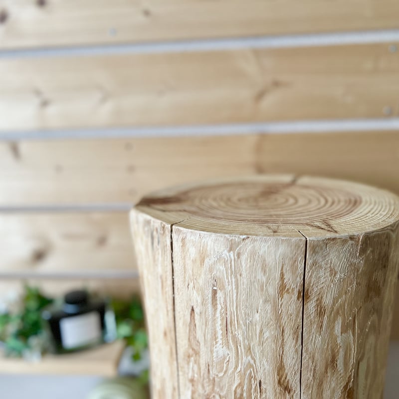 杉の丸太【Lサイズ】L 直径20cm×高さ40cm | はちもも雑貨店