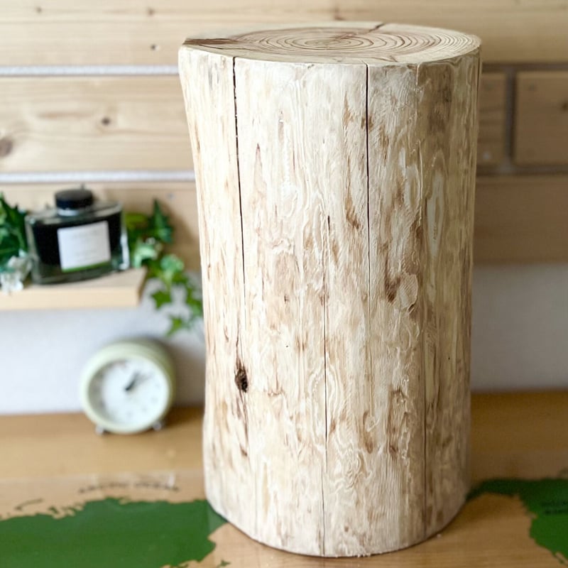 【多群入居実績あり、20％OFF】大寸、杉丸太（C） 杉の丸太【Lサイズ】L 直径20cm×高さ40cm | はちもも雑貨店