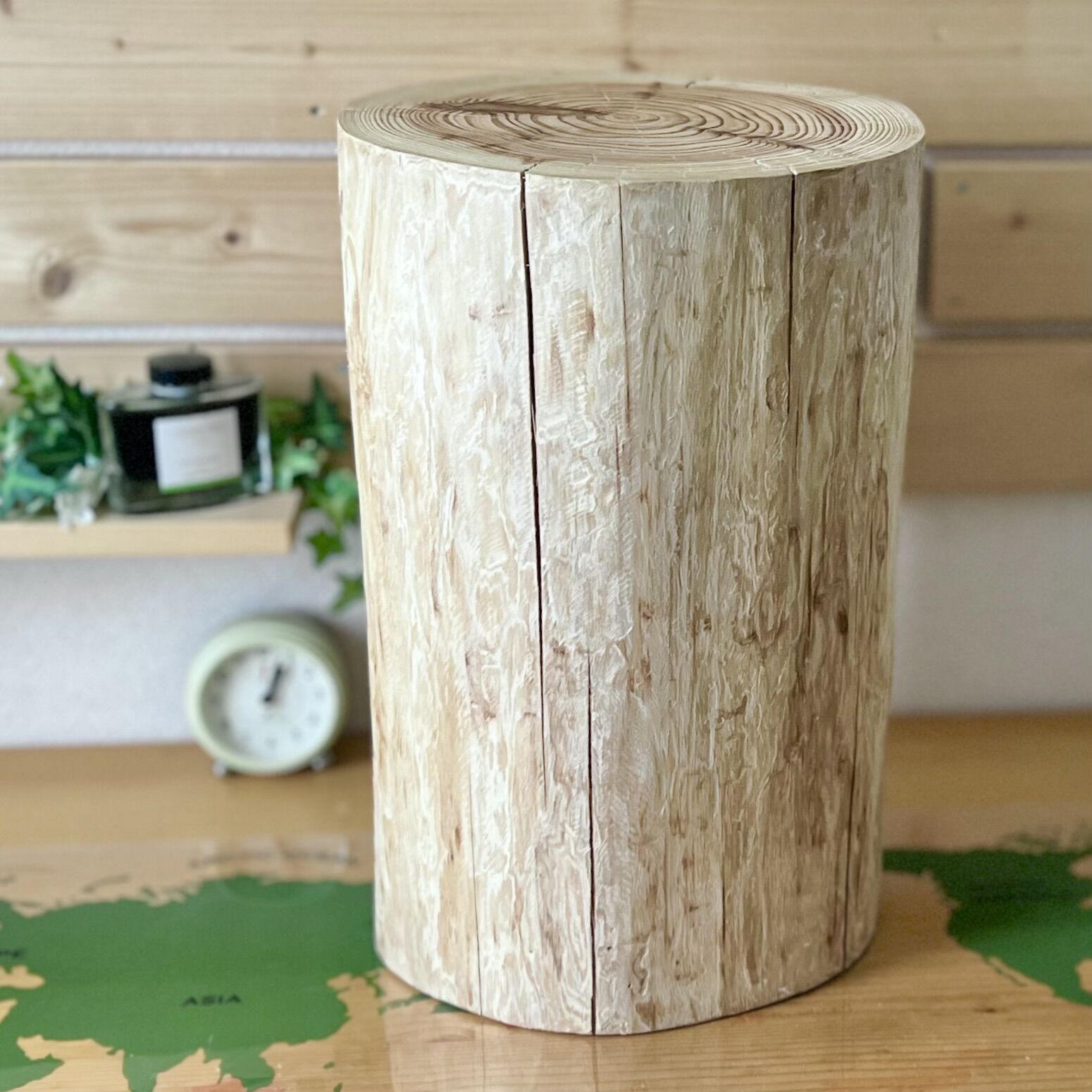 杉の丸太【Lサイズ】K 直径25cm×高さ40cm | はちもも雑貨店
