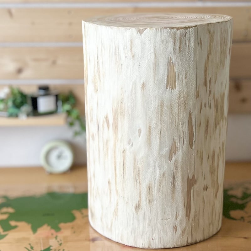 杉の丸太【Lサイズ】N 直径30cm×高さ45cm | はちもも雑貨店