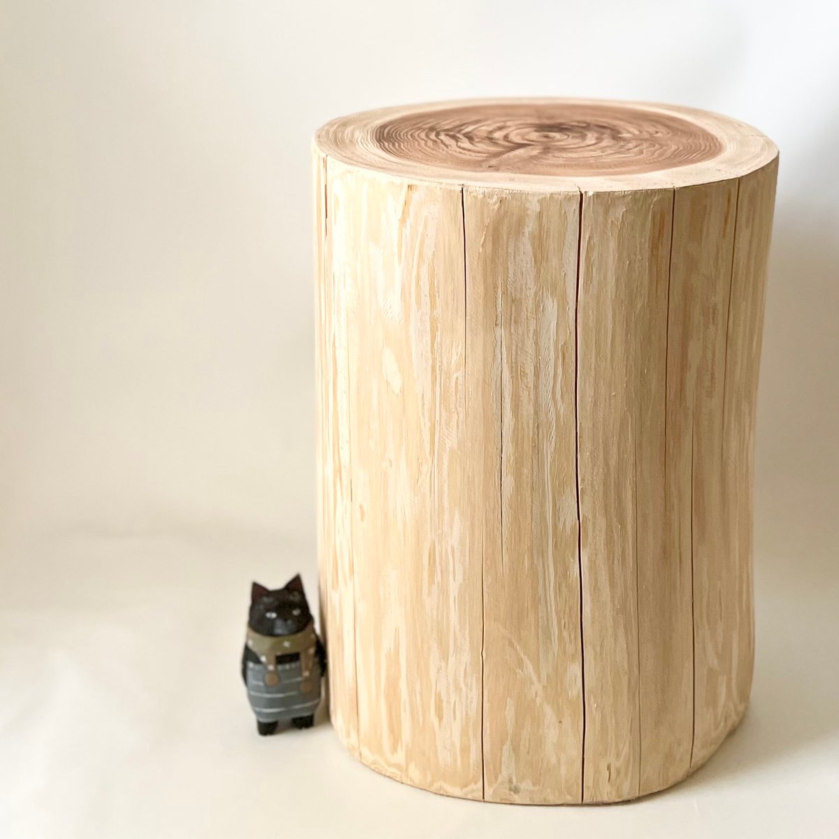 杉の丸太【Lサイズ】S 直径30cm×高さ40cm | はちもも雑貨店