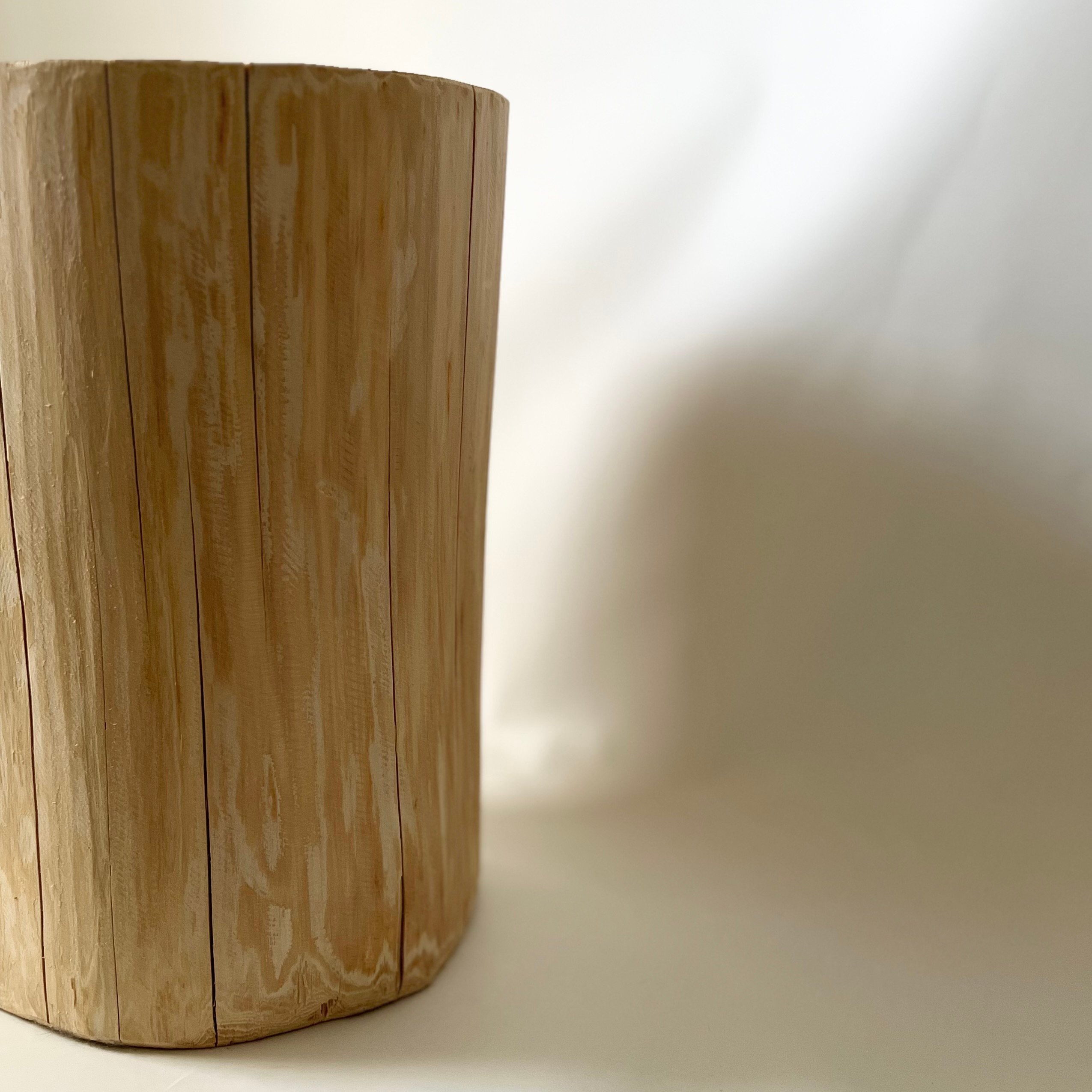 杉の丸太【Lサイズ】S 直径30cm×高さ40cm | はちもも雑貨店