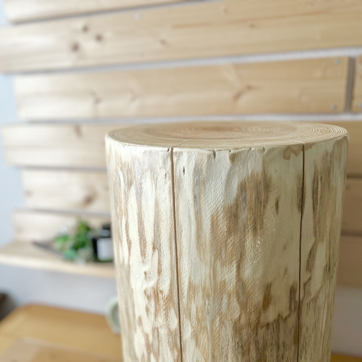杉の丸太【Lサイズ】M 直径27cm×高さ45cm | はちもも雑貨店