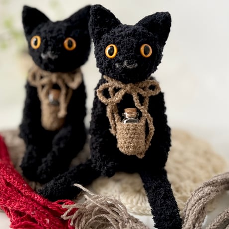 あみぐるみ ハンドメイド 雑貨 パーカー ブーツ BIG ねこ 猫の編み